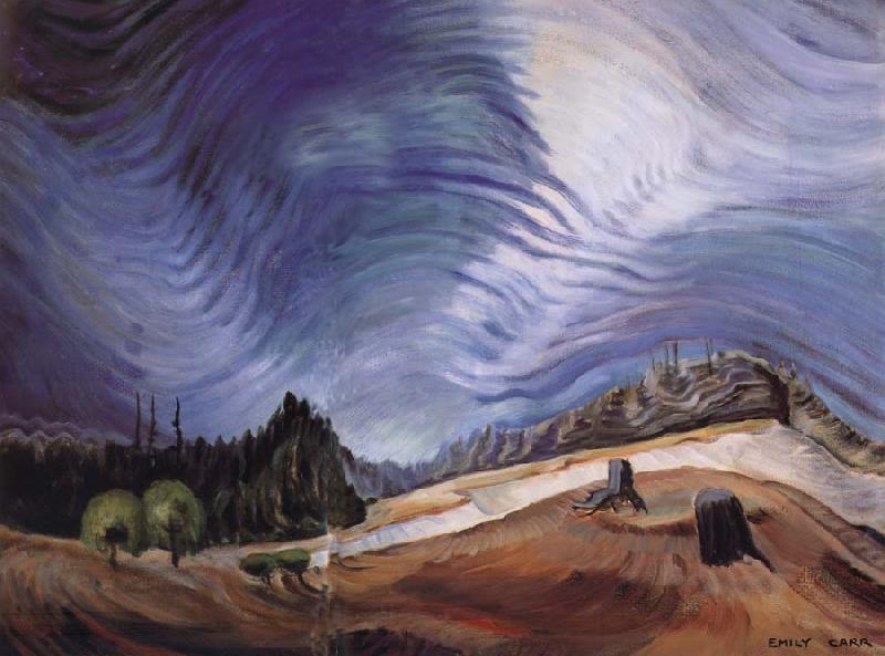 Emily Carr Above the Gravel Pit oil painting image